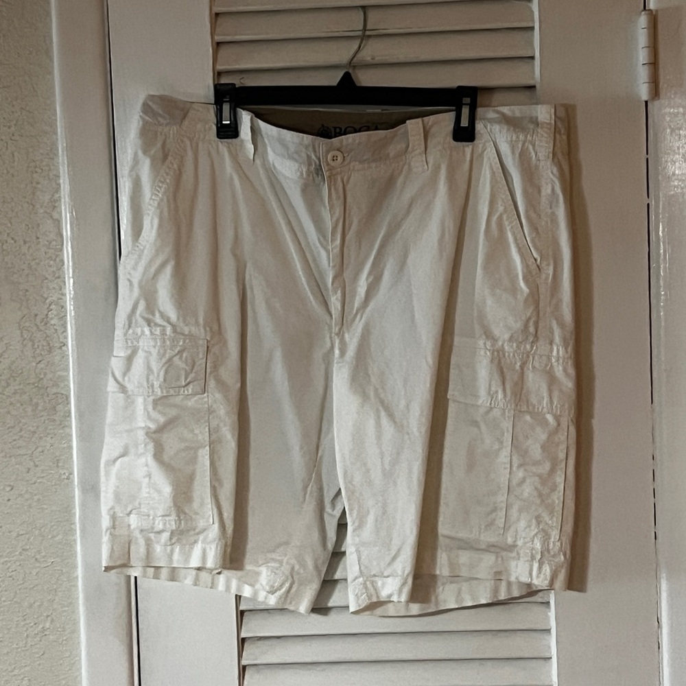 Boca Classics White Cargo Shorts